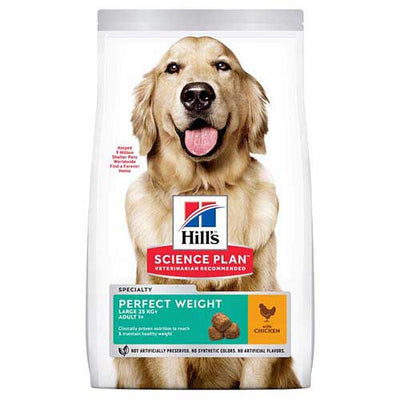 Hills Dog SP Adult Perfect Weight Large +25kg Chicken 12Kg
