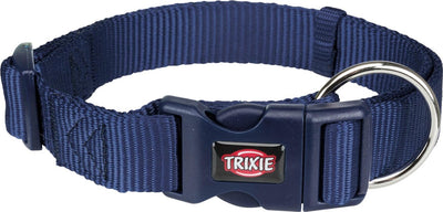 Trixie Premium Collar M/L 35cm-55cm/20mm Indigo