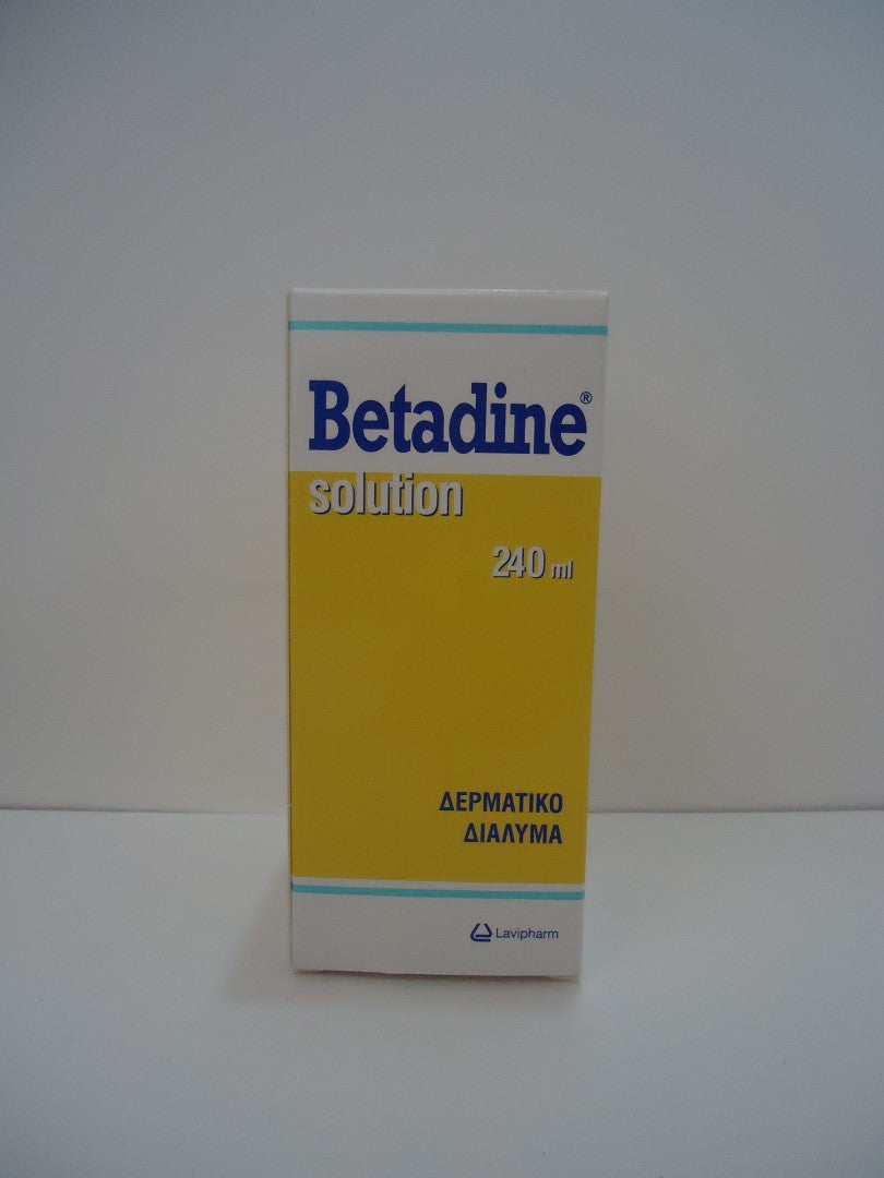 Lavipharm Betadine Solution 240ml