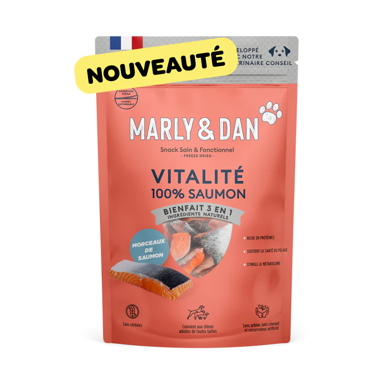 Marly&Dan Dog Vitality Salmon Snack 50g