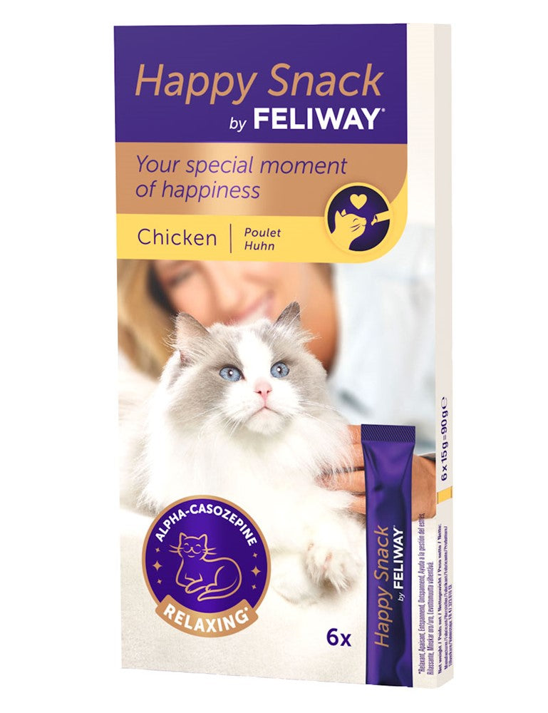 Ceva Cat Feliway Happy Snack Relaxing x 6Sticks