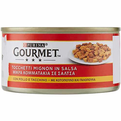 Purina Cat Gourmet Wet Chicken&Turkey 195gr