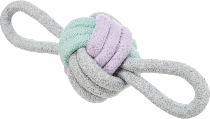 Trixie Junior Ball With 2 Hand Loops Rope 9/25cm