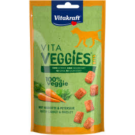 Vitakraft Dog Vita Veggies Bits Carrot & Parsley 40g.