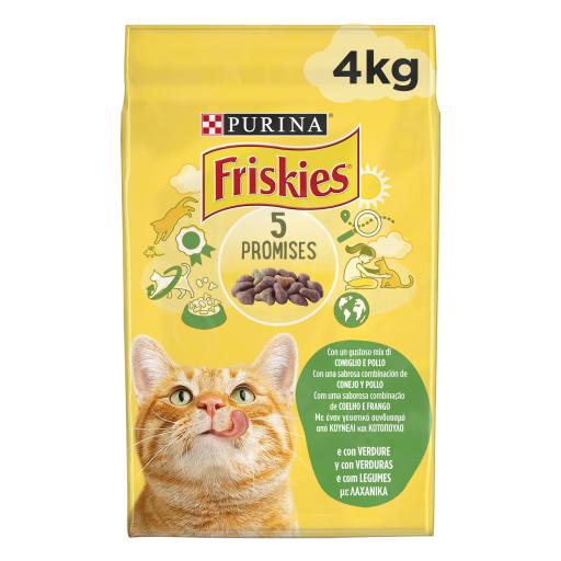 Purina Friskies Cat Rabbit & Chicken & Vegetables 4kg