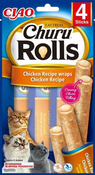 Churu Cat Rolls 733 Chicken 4pcs