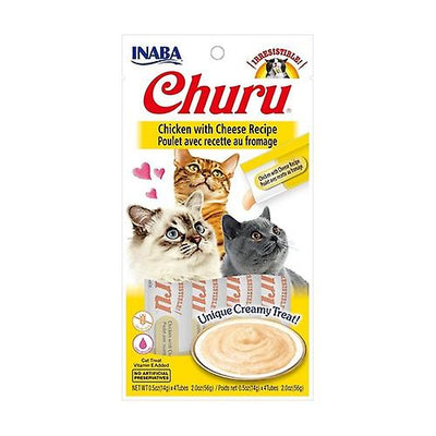 Churu Cat Treats 107 Chicken Cheese Recipe 4pcs