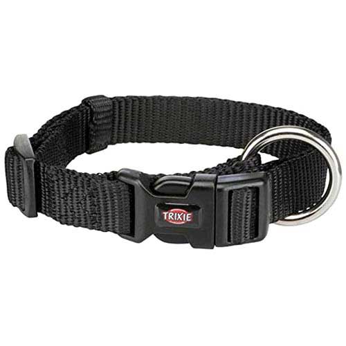 Trixie Premium Collar L/XL 40cm-65cm/25mm Black