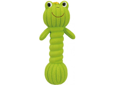 Trixie Dumpbell Frog Latex 18cm