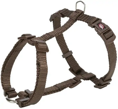 Trixie Premium H-Harness XS-S 30cm-44cm 10mm Hazelnut
