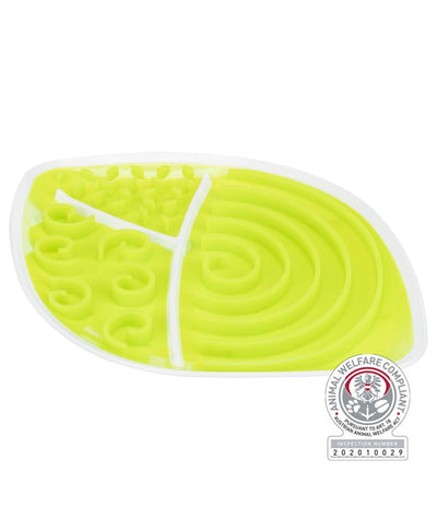 Trixie Lick'n'Snack Plate Leaf TPR 28x21cm