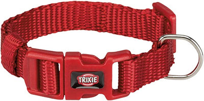 Trixie Premium Collar S 25cm-40cm/15mm Red