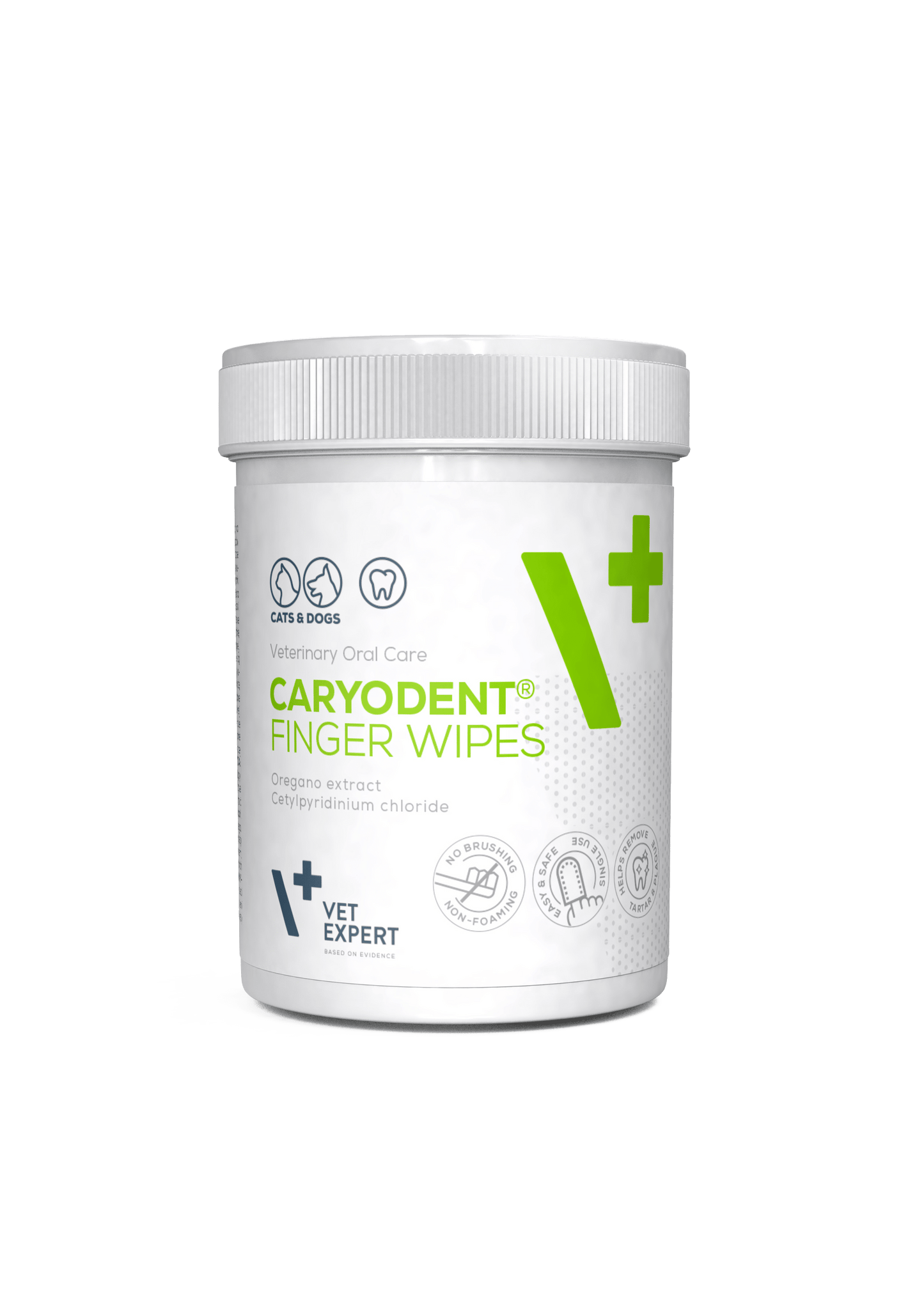 Vet Expert Caryodent Finger Wipes 50pcs