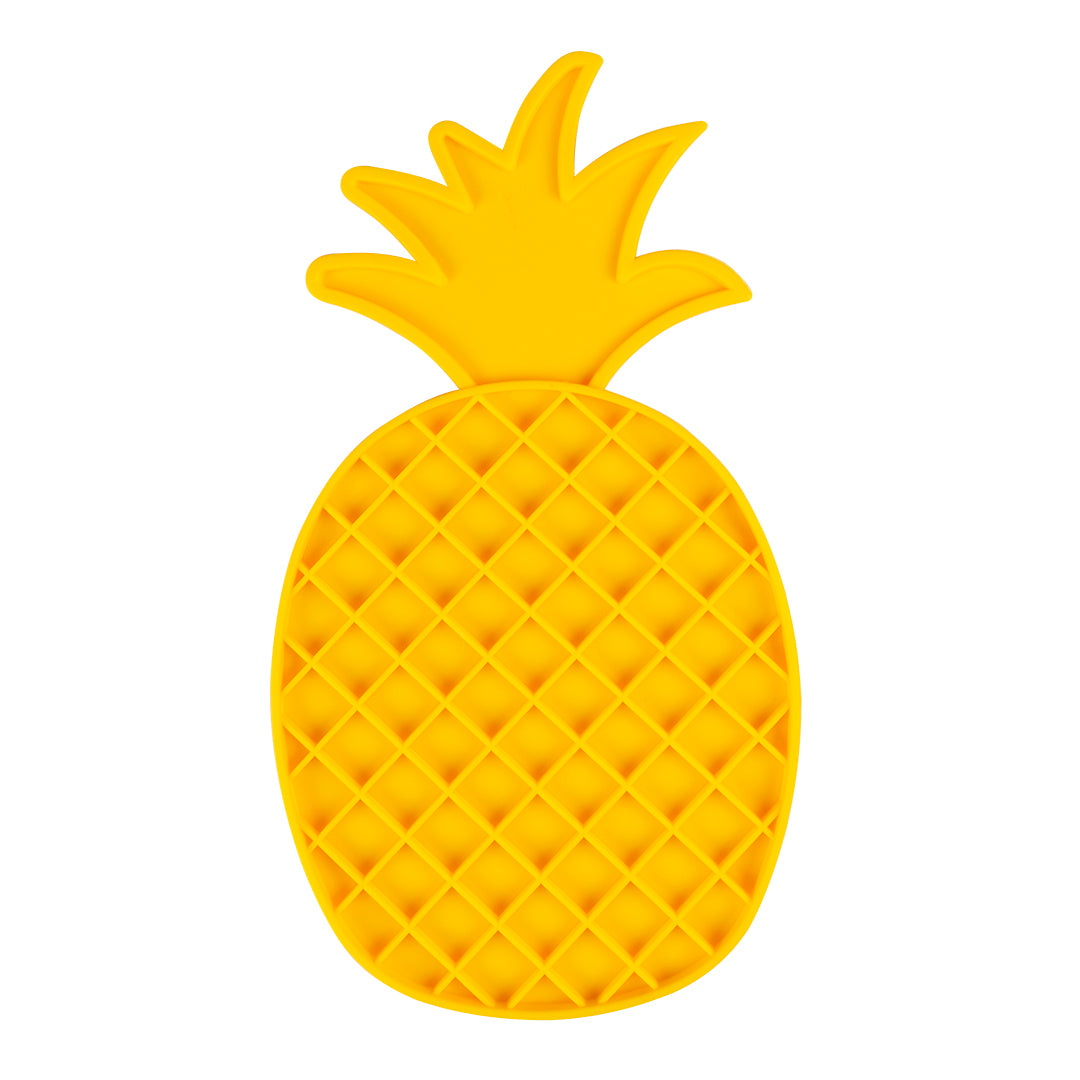 Duvo Lick Mat Pineapple Silicone
