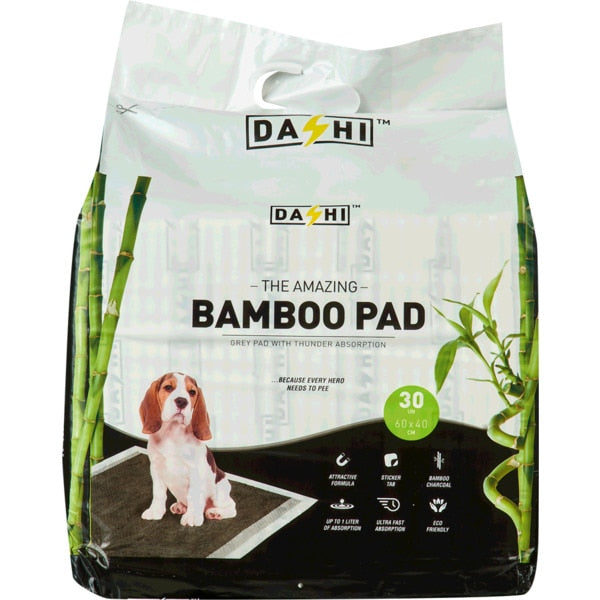 Dashi Bamboo Pad Charcoal 30pcs 60x40cm