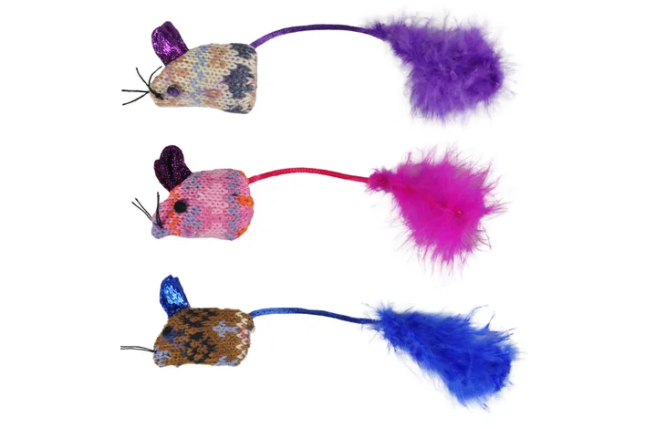 Flamingo Cat Mohaire Mouse Glamour 3pcs