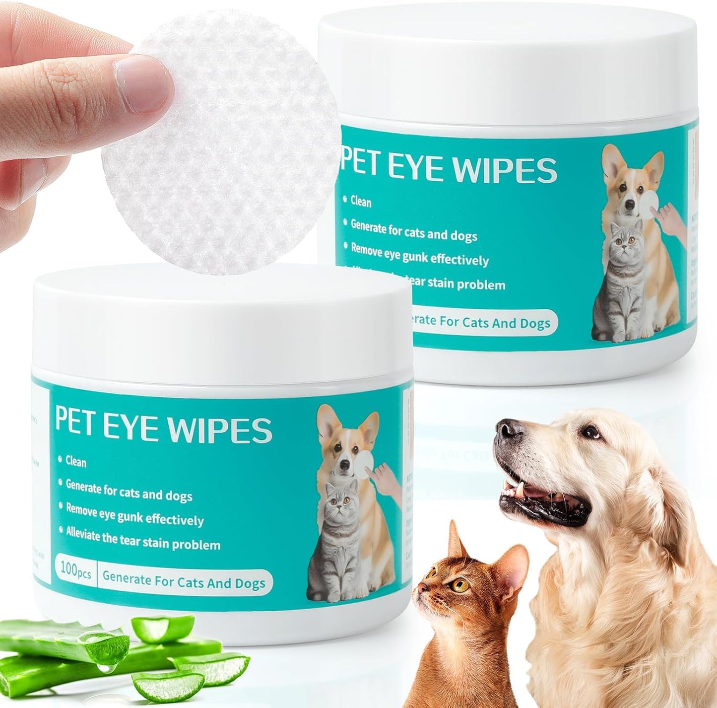 Moggies & Doggies Pet Eye Wipes 100pcs