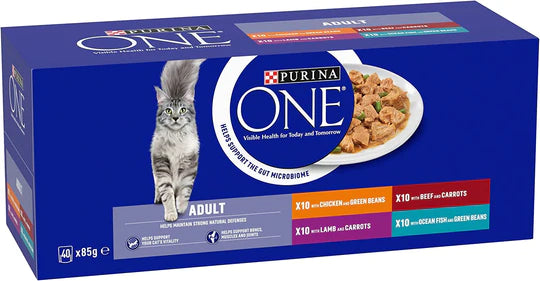 Purina One Cat Adult Wet Food 40X85g
