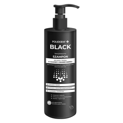 Poliderm Black Shampoo 250ml