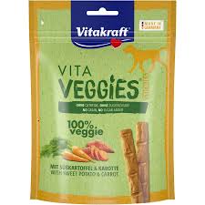 Vitakraft Dog Vita Veggies Stickies Sweet Potato & Carrot 80g.