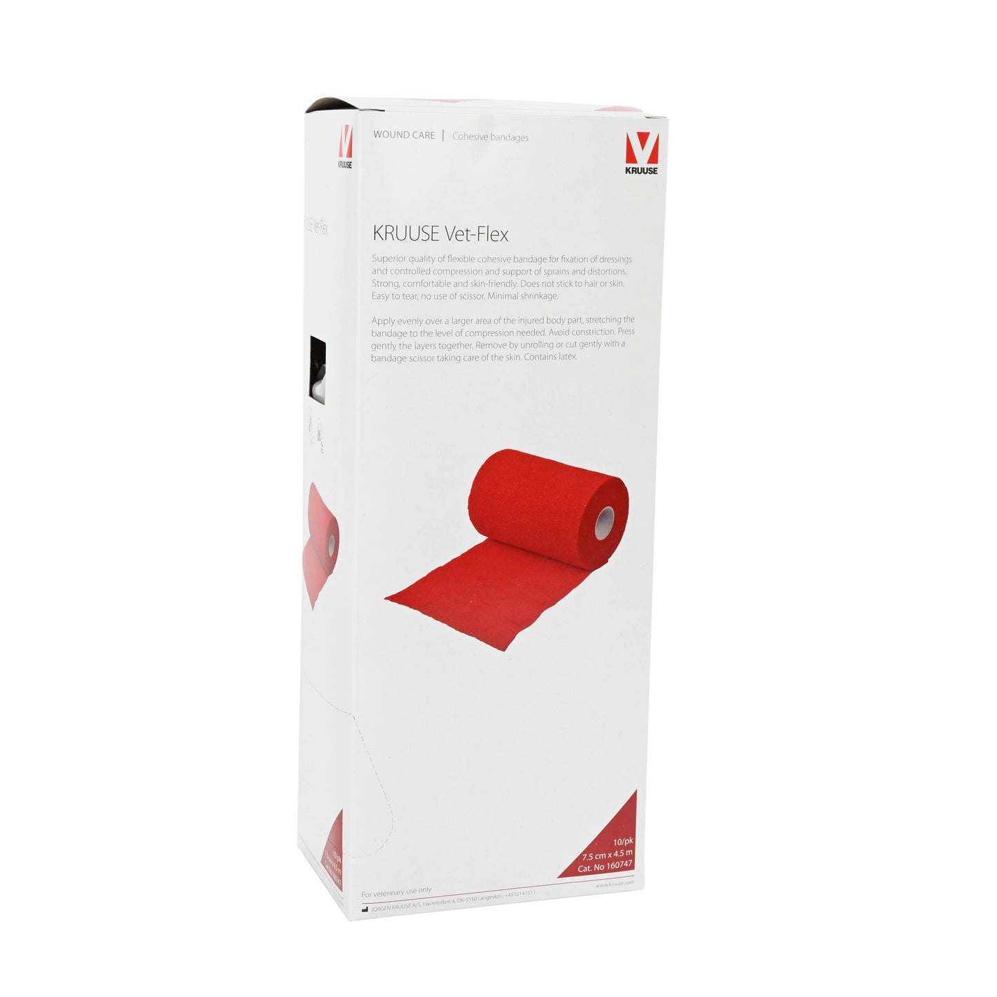 Kruuse Vet Flex Bandages 7.5cm x 4.5m