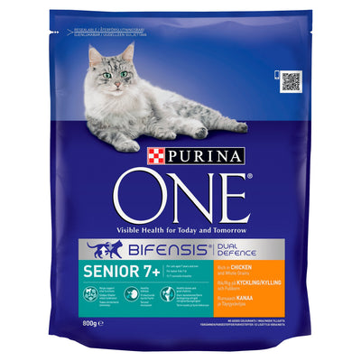 Purina Cat One Senior Chicken&Whole Grains 800gr