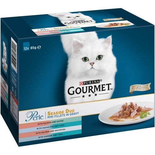 Purina Cat Gourmet Perle Seaside Duo 12x85gr