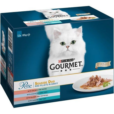 Purina Cat Gourmet Perle Seaside Duo 12x85gr