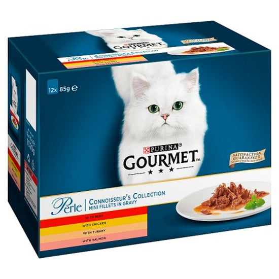Purina Cat Gourmet Perle Connoisseur's Collection 12x85gr