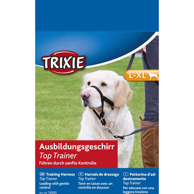 Trixie Top Trainer Training Harness L/XL 37cm Black