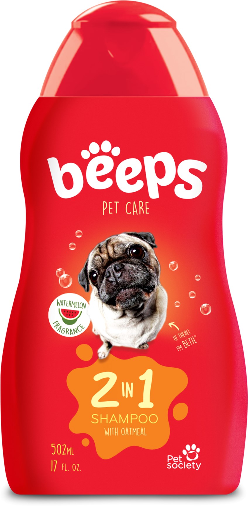 Pet Society Beeps Shampoo 2in1 502ml