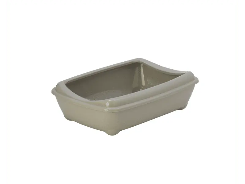 Moderna Arist-O-Tray + Rim Medium Warm Grey 42x31x13cm
