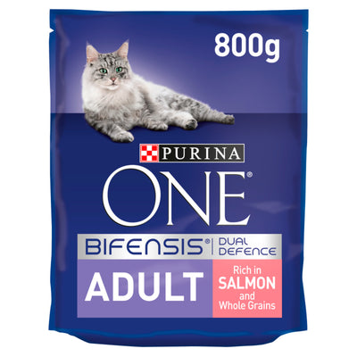 Purina Cat One Adult Salmon&Whole Grains 800gr