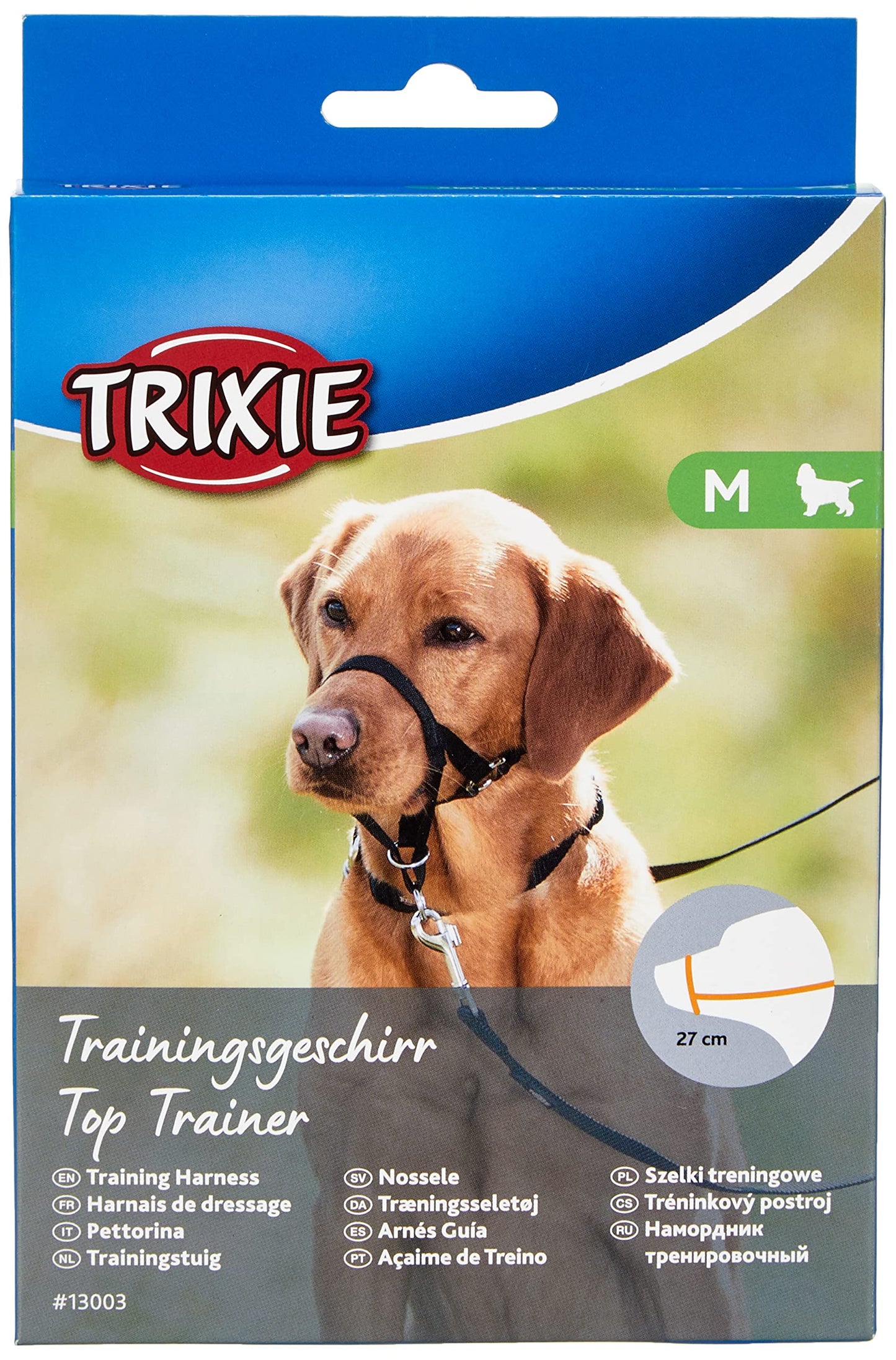 Trixie Top Trainer Training Harness M 27cm Black