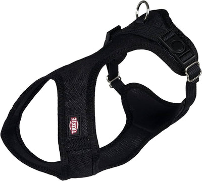 Trixie Comfort Soft Touring Harness S 33cm-50cm/20mm Black