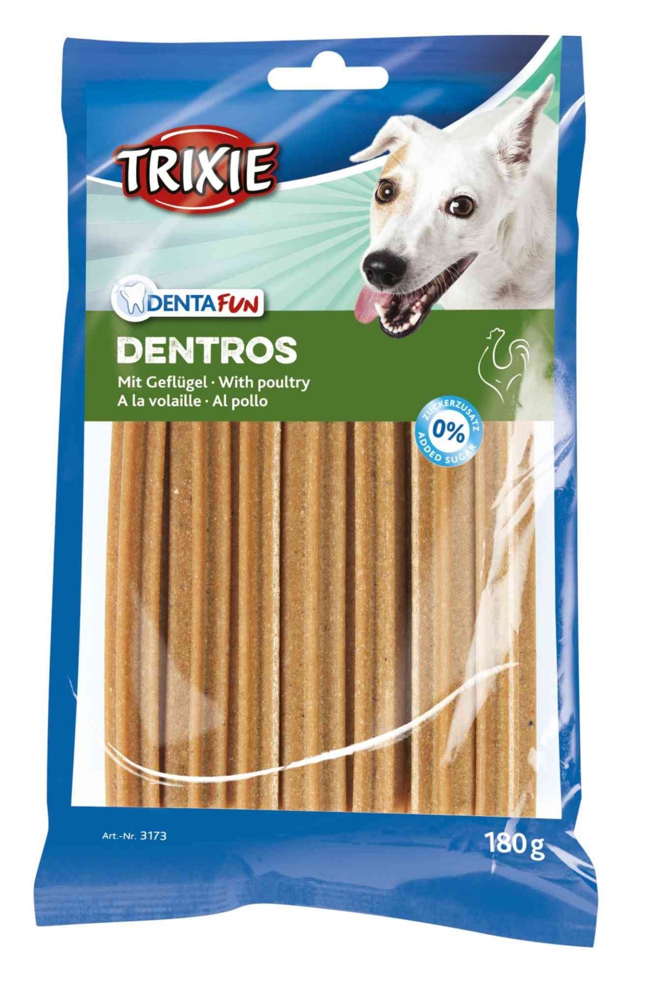 Trixie Denta Fun Dentros With Poultry 7pcs 180g