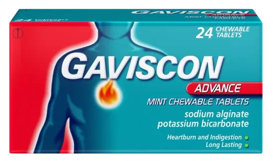 Gaviscon Advanced Tablets Peppermint x 24