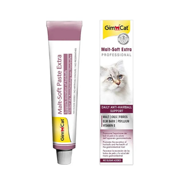 Gim Cat Malt Soft Extra Professional Daily Anti Hairball Support Paste 50g.