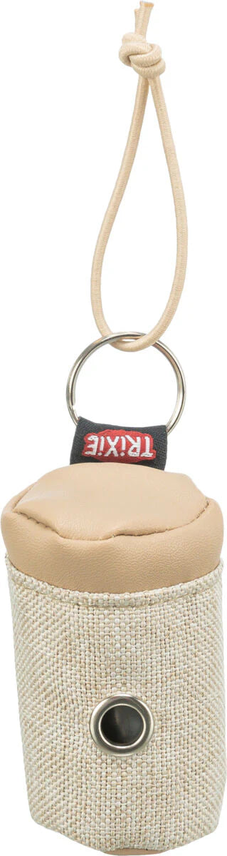 Trixie Poo Bag Dispenser Canvas Leather 1 roll 20bags