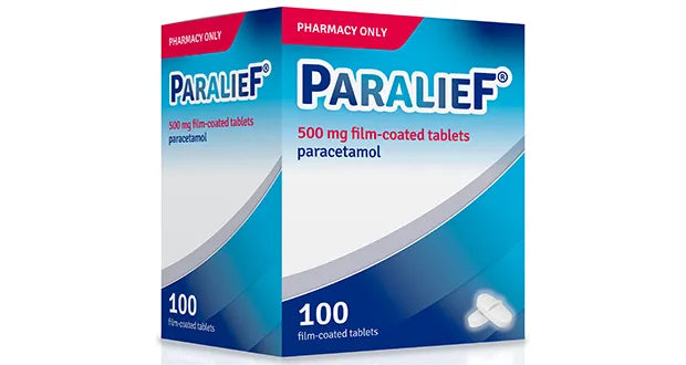 Paralief Paracetamol 500mg 100tabs