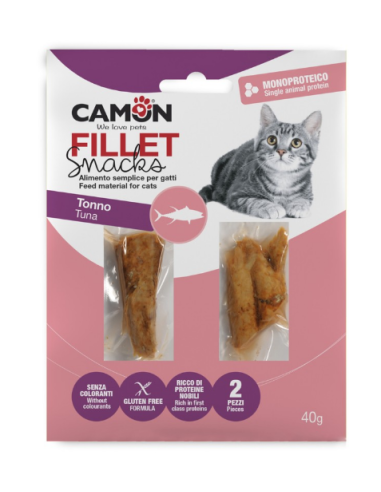 Camon Tuna Fillet Snacks 2pcs 40g
