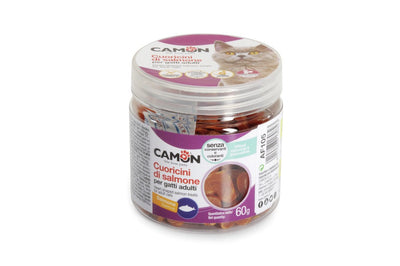 Camon Cat Treats Salmon Hearts 60gr