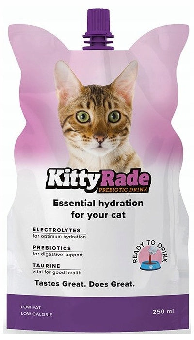 Kitty Rade Prebiotic Drink Salmon Pouch 250ml