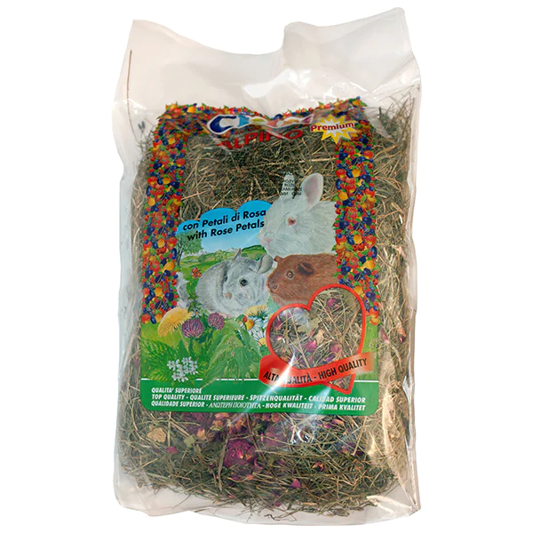 Cliffi Hay Alpino Rose Petals 500gr