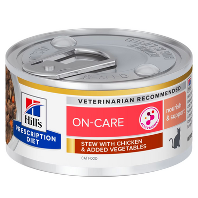 Hills Cat PD On Care Wet Stew Chicken & Vegetables 82g