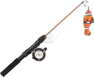 Flamingo Cat Dangler Rodney Clown Fish 41cm