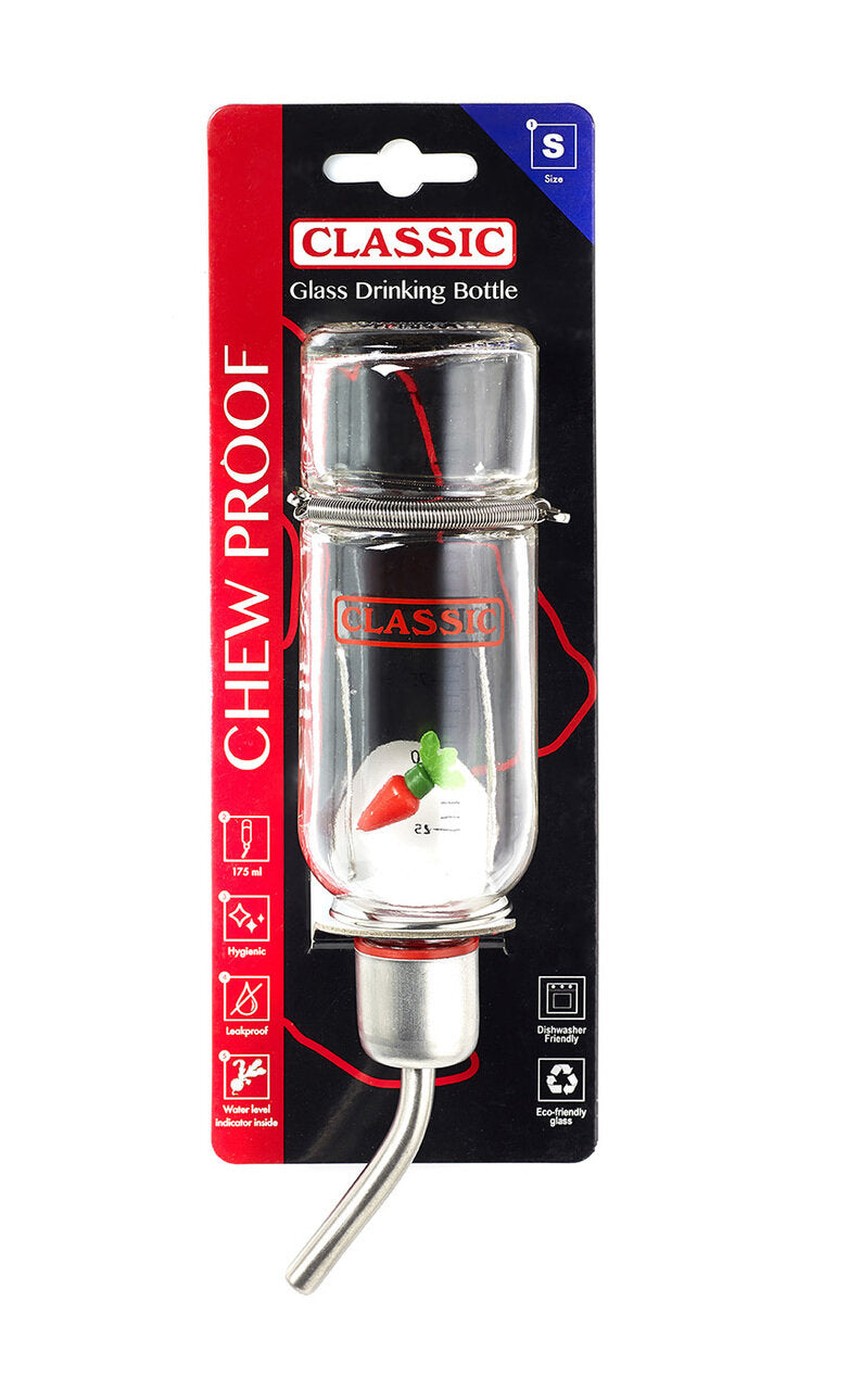 Classic Glass Drinking Bottle 175ml