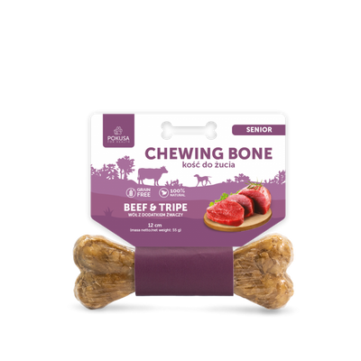 Pokusa Chewing Bone Senior Beef&Tripe 12cm