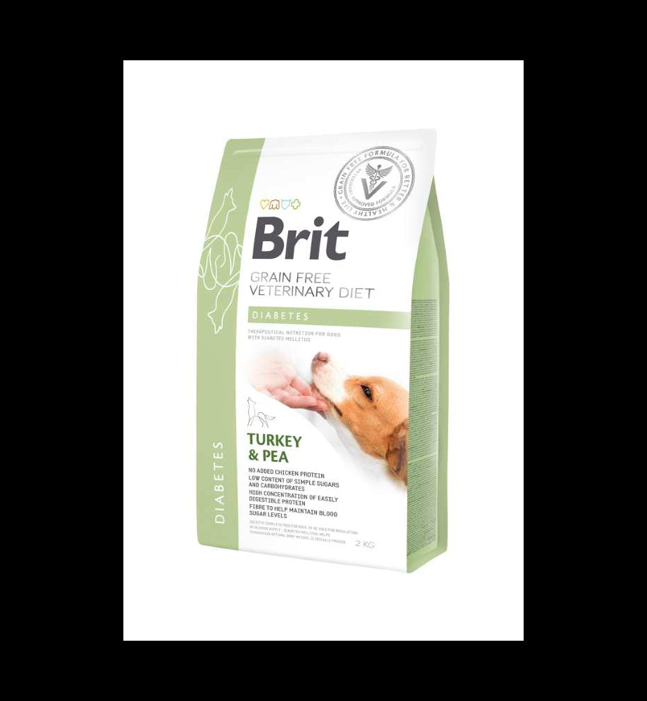 Brit Dog VD Diabetes Turkey & Pea Dry 2kg