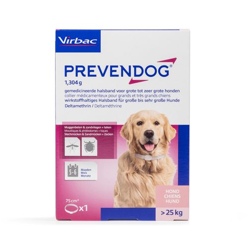 Virbac Prevendog Collar 1,304g, 75cm For Dogs >25Kg